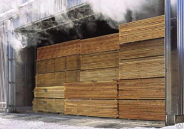 Сушка пиломатериала